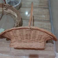 سبد چوبی حصیری|صنایع دستی و سایر لوازم تزئینی|تهران, صادقیه|دیوار