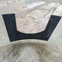 شیشه هود شیشه ای از نوع خم