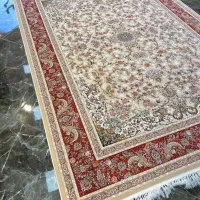 فرش 700شانه/500شانه رنگ بنفش و سورمه ای|فرش|شیراز, لاله|دیوار