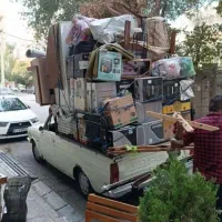 حمل بار اسباب کشی باوانت به همراه کارگر