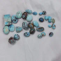 سنگ انگشتر فیروزه و عقیق خراسانی