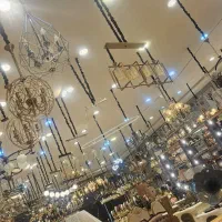 لوستر ابری وارداتی کنترل دار|لوستر و چراغ آویز|مشهد, توس (بلوار توس)|دیوار