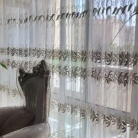 پرده حریر فقط حریر|پرده، رانر، رومیزی|اصفهان, دشتستان|دیوار
