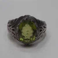 انگشتر زبرجد مردانه