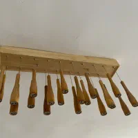 لوستر چوبی مدرن
