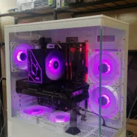 کیس گیمینگ/Rx 5700xt/ i7 7700/ Case VistaGamemax/