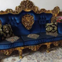 مبل ناهارخوری سلطنتی تمام چوب راش مبل راحتی چستر|مبلمان خانگی و میز عسلی|ملایر, |دیوار