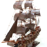 کشتی چوبی بادبانی یک متری پرشین شیپ