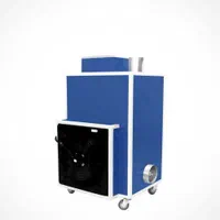 شرکت تک صنعت هیتر گلخانه ای چرخدارفن سیرکوله