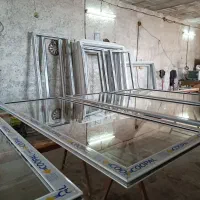 درب و پنجره دو جداره و توری با (نازلترین قیمت)