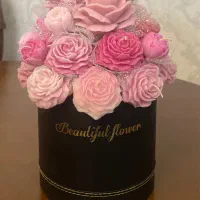 باکس گل شمع روز دختر