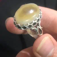 دوعدد انگشتر نقره ۹۲۵|جواهرات|قائم‌شهر, |دیوار