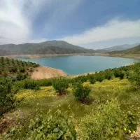 باغ ۳هکتاری بر فراز سد گاوشان