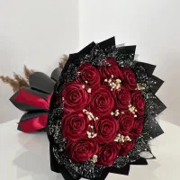 گل رز روبانی