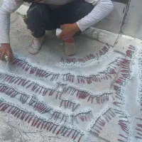 پیچ ورولپلاک سنگ. نماشویی. دیوار.نظافت