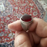 انگشتر نقره نگین عقیق