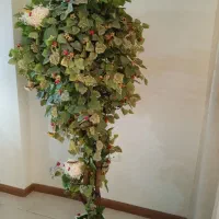 درختچه زالزالک جنگلی|گل مصنوعی|اهواز, زیتون کارمندی|دیوار