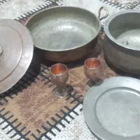 ظروف مسی آنتیک قدیمی