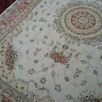 دوعدد‌فرش‌کار‌کرده‌ماشینی