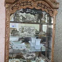 بوفه چوبی منبت کاری شده باچوب توت|بوفه، ویترین، کنسول|تبریز, |دیوار