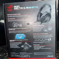 هدفون گیمینگ ASUS ROG Delta S Animate اورجینال|قطعات و لوازم جانبی رایانه|نجف‌آباد, فرخی|دیوار