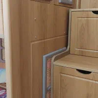 تخت دو طبقه باراد جا دار سه کشو زیر تخت|تخت و سرویس خواب|تهران, آذری|دیوار