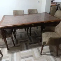 میز نهار خوری ۶نفره|میز و صندلی غذاخوری|ماکو, |دیوار