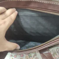 کیف چرم دیپلمات قهوه ای|کیف، کفش، کمربند|کیاشهر, |دیوار