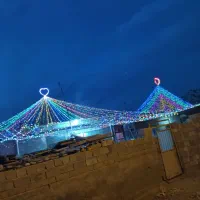 نورپردازی|ریسه و چراغ تزئینی|میناب, |دیوار