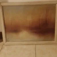 تابلو رنگ روغن ۵۰ در ۷۰ با امضا دینداریان قدمت دار