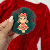 سارافون مخمل قرمز دخترانه یلدایی|کفش و لباس بچه|رشت, نیکمرام|دیوار