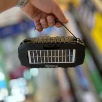 اسپیکر با پنل خورشیدی
