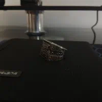 انگشتر نگینی سیاه قلم|جواهرات|کرمان, |دیوار