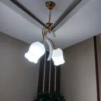 دو عدد لوستر سقفی|لوستر و چراغ آویز|شاهینشهر, مخابرات (شهید بهشتی)|دیوار