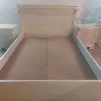 سرویس خواب سفید مرمریت چوب راش|تخت و سرویس خواب|تهران, دهقان|دیوار