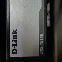 رک ۶ یونیت به همراه سویچ شبکه