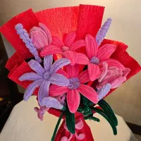 دسته گل مخملی|گل مصنوعی|اصفهان, کشاورزی|دیوار