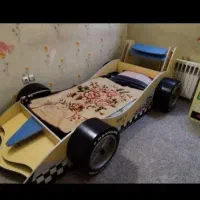 سرویس کامل تخت ماشینی / ماشین مسابقه فراری|تخت و صندلی بچه|مشهد, سرافرازان|دیوار