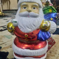 بابانوئل موزیکال ۳۵سانت ارتفاع جنس چینی خارجی|مجسمه، تندیس، ماکت|اهواز, کوی مهدیس|دیوار