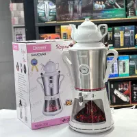 سماور برقی استیل دسینی 3L سماوربرقی چایساز چای ساز