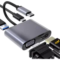 تبدیل تایپ سی به اچ دی ام آی Type C to HDMI|قطعات و لوازم جانبی رایانه|مشهد, نیروی هوایی|دیوار