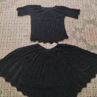 دامن و بولیز تمام ابریشم دست بافت