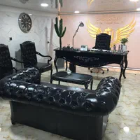 مبل چرم چستر کانتر کتابخانه کابینت صندلی وکیوم سرم|دفتر کار|کرج, برغان|دیوار