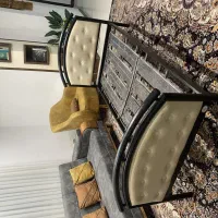 فروش ۲ عدد تخت‌خواب تک نفره|تخت و سرویس خواب|ساری, |دیوار