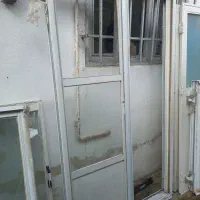 درب و درب آلمینیوم کشویی به همراه ی درب آلمینیوم|مصالح و تجهیزات ساختمان|رشت, آب و برق|دیوار