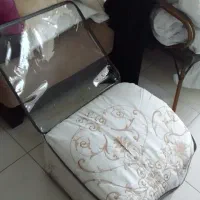 تخت یکنفره فرفوژه و وسایل  ....