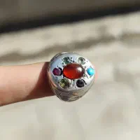 انگشتر ۷جواهر عتیقه|جواهرات|بیرجند, |دیوار