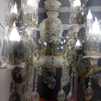 لوستر برنزی ۱۲شعله / مستقیم از تولیدی /با چک صیادی|لوستر و چراغ آویز|اردبیل, |دیوار