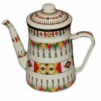 کتری تک ۳لیتری لعابی طرح سنتی جدید و به روز|قوری، کتری، قهوه‌ساز دستی|تهران, شوش (باغ آذری)|دیوار
