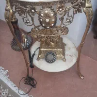 میز برنز سیاه قلم